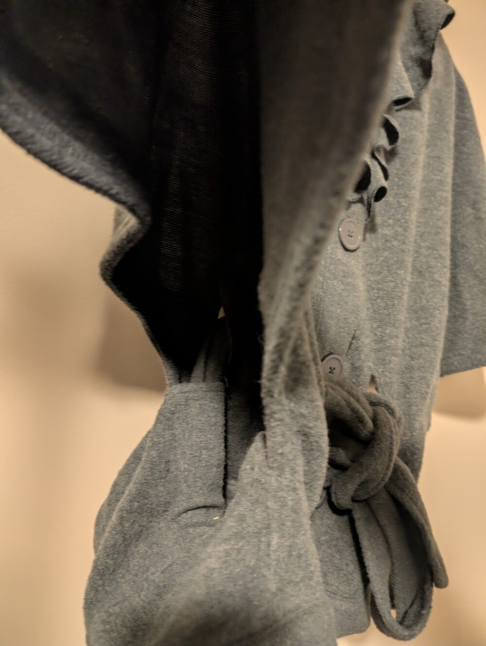 Gap Ruffle Wool Blend cape - Picture 7 of 8